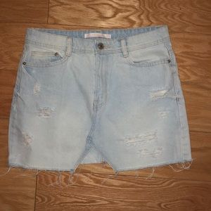 Zara denim skirt